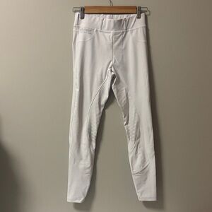 White Esprit Equestrian Riding Pants full seat no sparkle